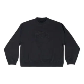 Cities Paris Sweatshirt med broderet logo “Black” 697869TLVL81000