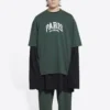 Cities Paris T-shirt, medium pasform “Grøn” 612966TLVL73011