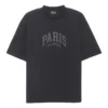 Cities Paris T-shirt, medium pasform “Nero” 612966TLVL71069