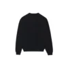 City Paris sweatshirt med rund hals “Black White” 676629TLVL81070