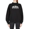 City Paris sweatshirt med rund hals “Black White” 676629TLVL81070