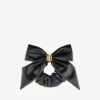 Clemence XL-scrunchie til kvinder i sort/guld