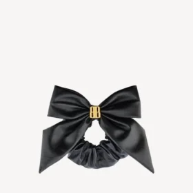 Clemence XL-scrunchie til kvinder i sort/guld