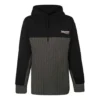 Cola Label Splicing sportsjakke med hætte “Black” 621069T31754088