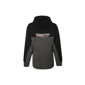 Cola Label Splicing sportsjakke med hætte “Black” 621069T31754088