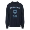 College Crest-sweatshirt med rund hals “Navy” 696226T32394640