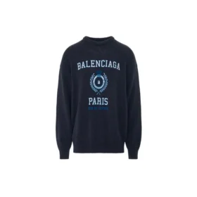 College Crest-sweatshirt med rund hals “Navy” 696226T32394640