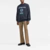 College Crest-sweatshirt med rund hals “Navy” 696226T32394640
