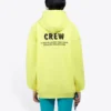Crew-hettetrøje med tryk, gul 578135TIV757072