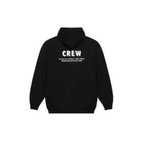 Crew med tryk, sort 578135TIV751070 Crew med tryk, sort 578135TIV751070