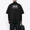 Crew-T-shirt med korte ærmer “Black” 622251TIM391000