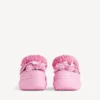 Crocs™-mule med Jibbitz™ til kvinder i lyserød