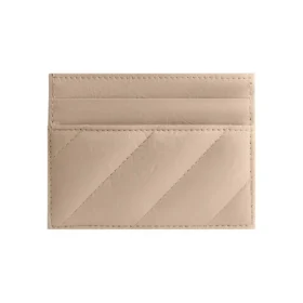 Crush-kortholder, quiltet “Beige” 766467210J02906