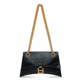 Crush lille kædetaske “Black” 716351210IT1000