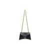 Crush lille kædetaske “Black” 716351210IT1000
