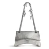 Crush lille kædetaske med “Dirty Effect” “Silver” 7819202AA6X8110