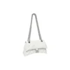 Crush lille kædetaske, quiltet “Optic White” 716351210J09001
