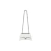 Crush lille kædetaske, quiltet “Optic White” 716351210J09001