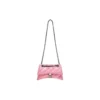 Crush lille kædetaske, quiltet “Pink” 716351210J05812