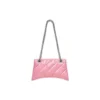 Crush lille kædetaske, quiltet “Pink” 716351210J05812