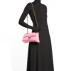 Crush lille kædetaske, quiltet “Pink” 716351210J05812