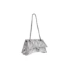 Crush lille kædetaske, quiltet “Silver” 716351210IW8110