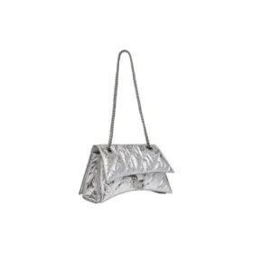Crush lille kædetaske, quiltet “Silver” 716351210IW8110