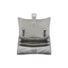 Crush lille kædetaske, quiltet “Silver” 716351210IW8110