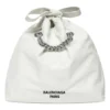 Crush lille tote-taske “Optic White” 742942210IU9001