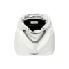 Crush lille tote-taske “Optic White” 742942210IU9001