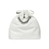 Crush lille tote-taske “Optic White” 742942210IU9001