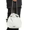 Crush lille tote-taske “Optic White” 742942210IU9001