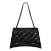 Crush Medium kædetaske, quiltet “Black” 716393210IY1000