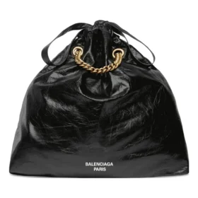 Crush Medium Tote Bag “Sort” 742941210IT1000
