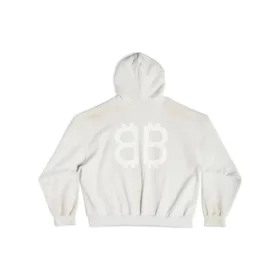 Crypto Hættetrøje Medium Fit “Off White” 742603TOVU7