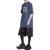 Crypto Oversized T-shirt “Blå” 739028TOVU64108