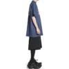 Crypto Oversized T-shirt “Blå” 739028TOVU64108
