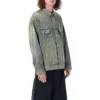 Denim-jakke i Large-pasform “Light Japanese Indigo” 719319TNW553221