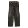Denim Trompe L’oeil-bukser “Black” 751503TOL991000