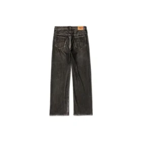 Denim Trompe L’oeil-bukser “Black” 751503TOL991000