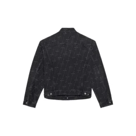 Denimjakke i Large-pasform “Charcoal” 620731TJW411052