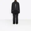 Denimjakke i Large-pasform “Charcoal” 620731TJW411052