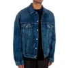 Denimjakke i stor pasform “Blue” 643398TJW214254