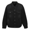 Denimjakke med gaffatape og Political Campaign “Black” 724651TNW111700