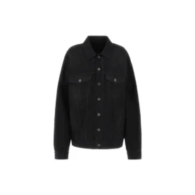 Denimjakke med gaffatape og Political Campaign “Black” 724651TNW111700