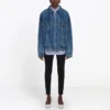 Denimjakke med logo “Blue” 557388TBP464773