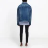 Denimjakke med logo “Blue” 557388TBP464773