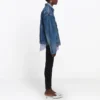 Denimjakke med logo “Blue” 557388TBP464773