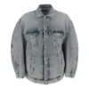 Denimjakke med snoede ærmer “Blue Skies” 706654TDW144824