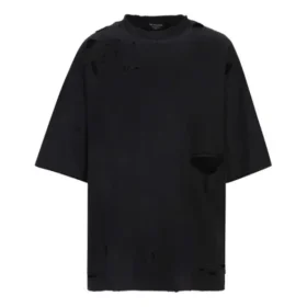 Destroyed T-shirt “Black” 661715TKV601000